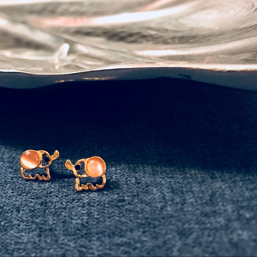 Baby Elephant Earrings